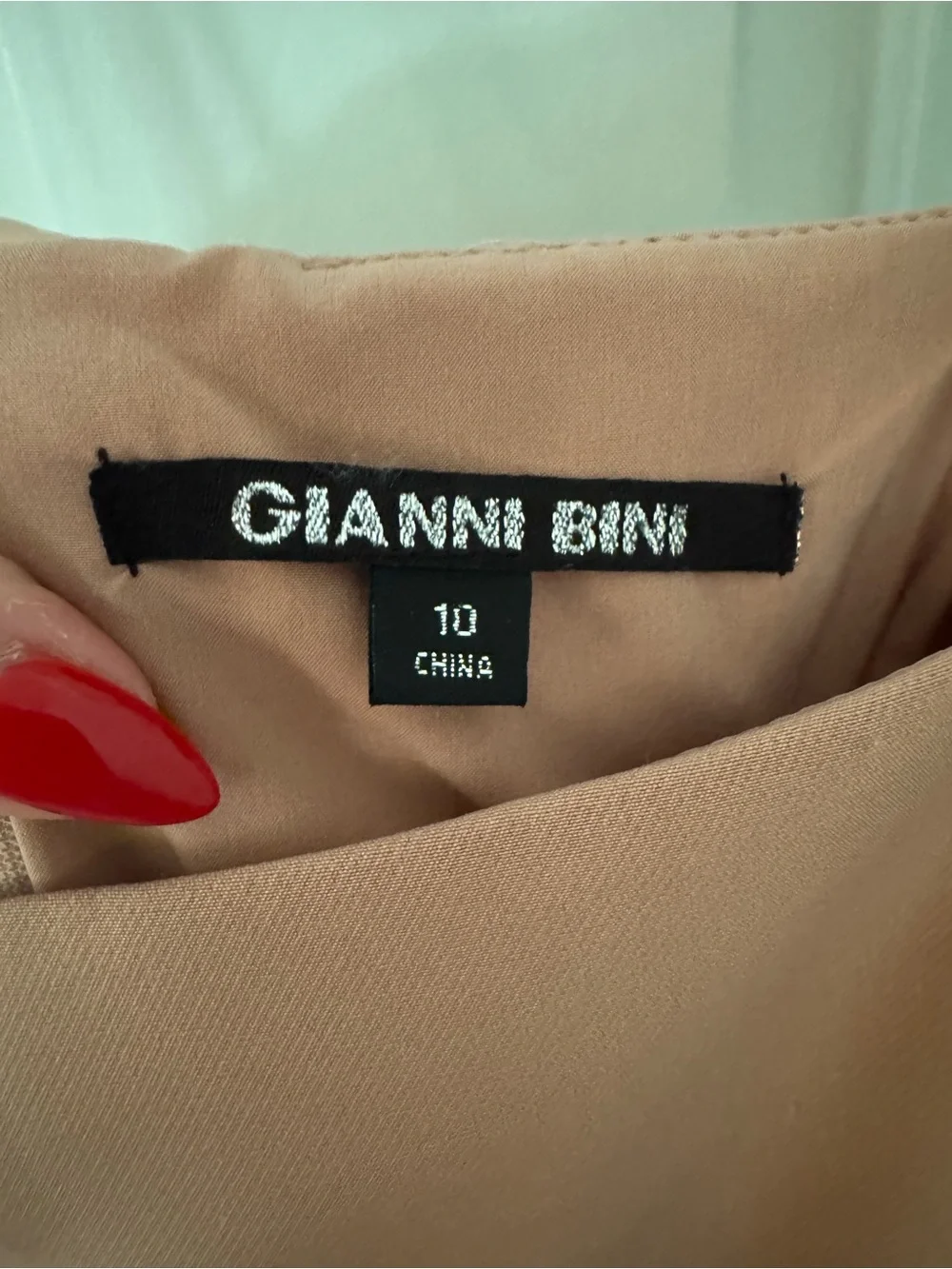 Gianni Bini Pink Mini Dress size 10